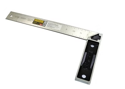 ESCUADRA PROFESIONAL METALICA 12" STANLEY 46-536