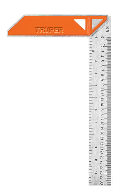 Escuadra de carpintero 12" Truper 14376 EC-12