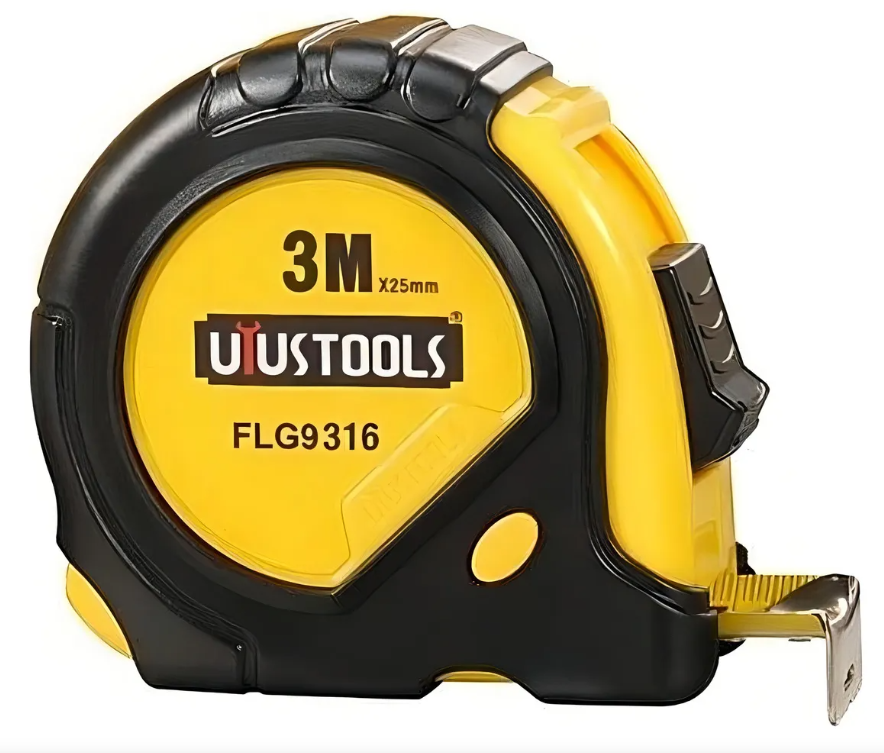 [50FLG316] Flexómetro encauchetado 3 m Uyustools FLG316
