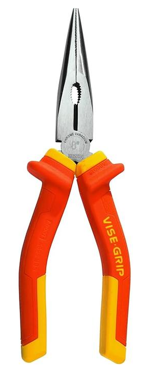 [451864075] Alicate punta larga aislado 1000V 8" Irwin 1864075