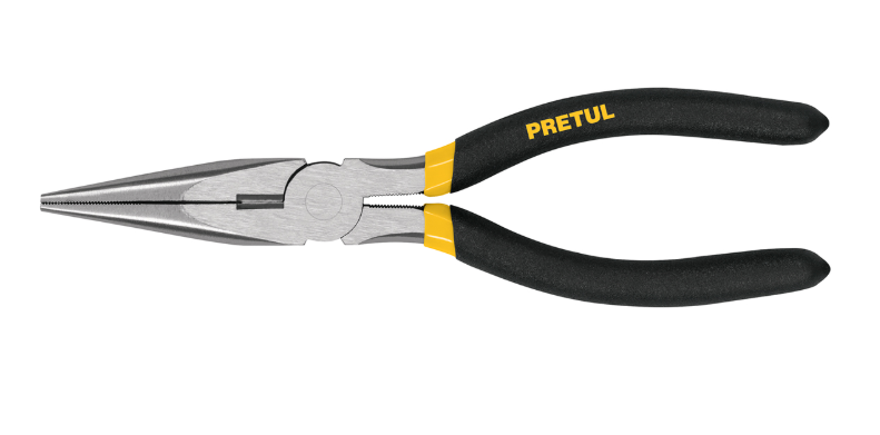 [4822627] Alicate punta larga 8" Pretul 22627 PPC-8P
