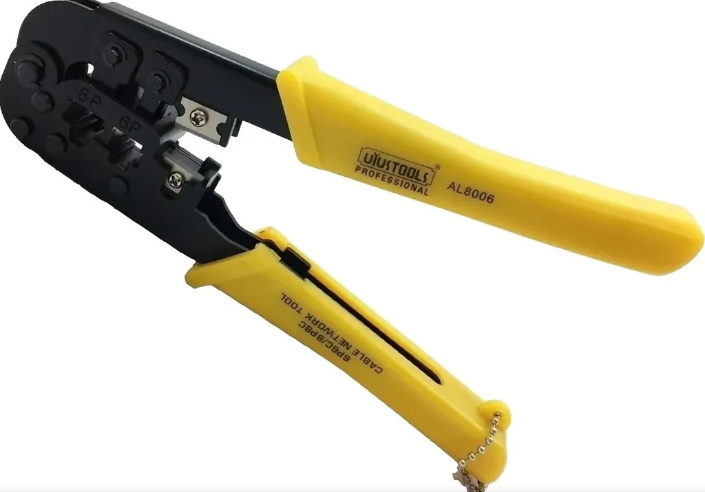 ALICATE PONCHADOR PELA CABLE 3 EN 1 UYUSTOOLS AL8006