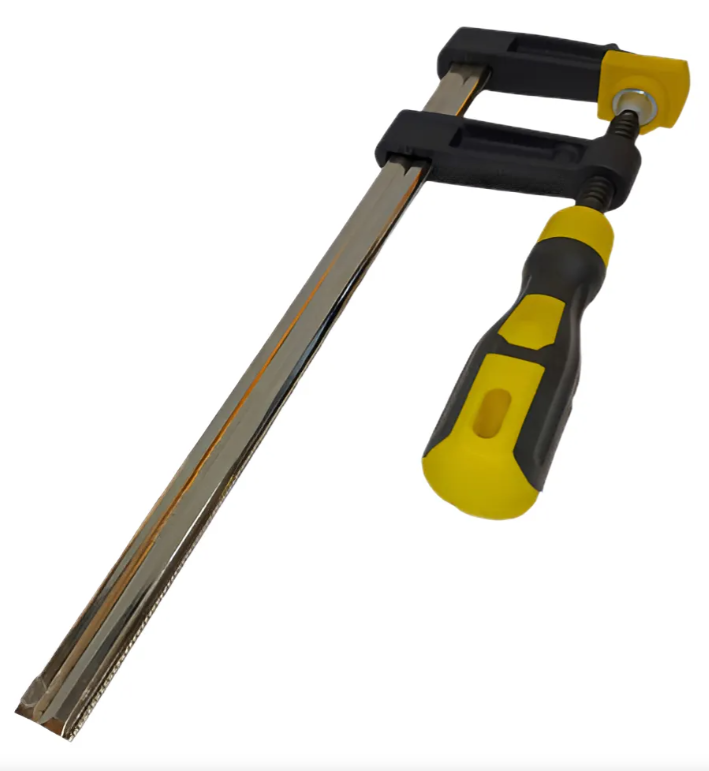 Prensa tipo sargento en "F" 120 mm x 400 mm Uyustools PRF240U