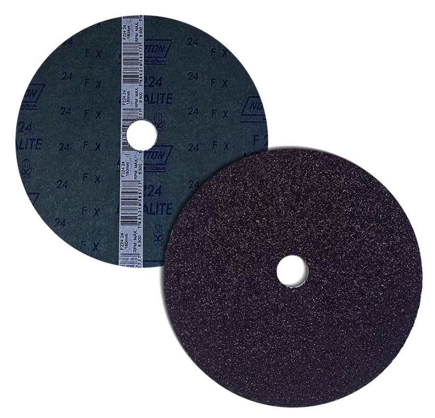 Fibrodisco F224 óxido de aluminio 7" G-24 Norton 05539539259