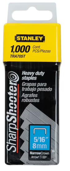 [33TRA705T] GRAPA TRABAJO PESADO 5/16 (8mm) STANLEY TRA705T
