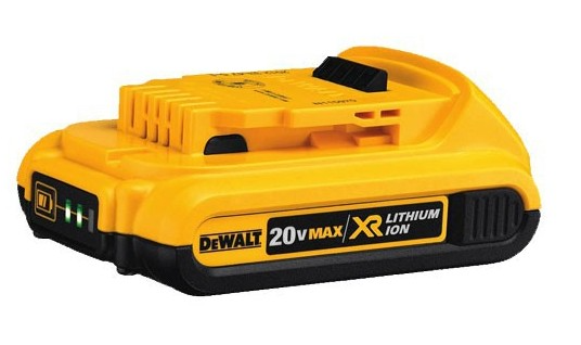 Batería de ion de litio 20V MAX 2Ah Dewalt DCB203