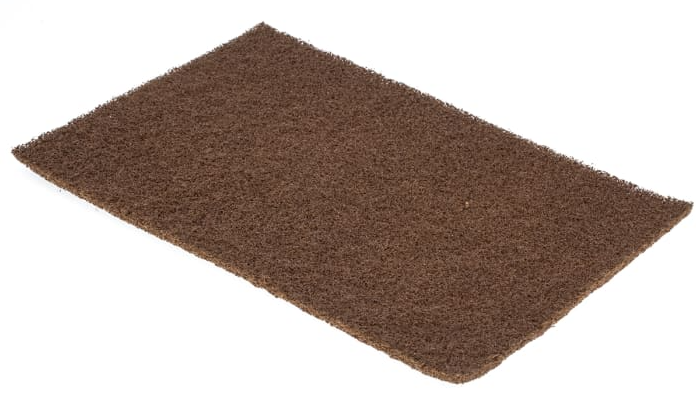 HOJA MANUAL ABRASIVA NO TEJIDA BEARTEX 740 6" X 9" GRANO GRUESO AMARILLO NORTON