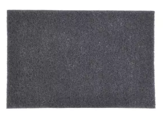 HOJA MANUAL ABRASIVA NO TEJIDA BEARTEX 748 6" X 9" GRANO MICROFINO GRIS NORTON