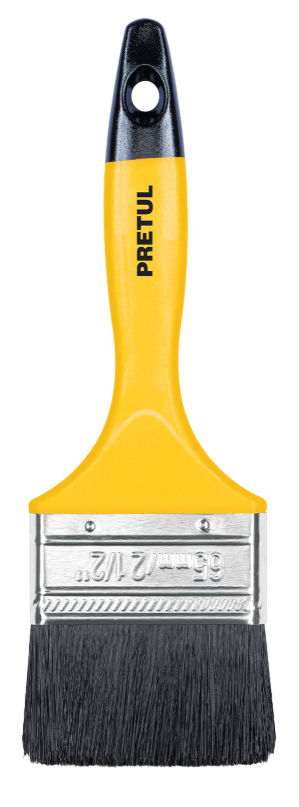 BROCHA MANGO PLASTICO 2, 1/2" PRETUL 21527 BRP-2-1/2