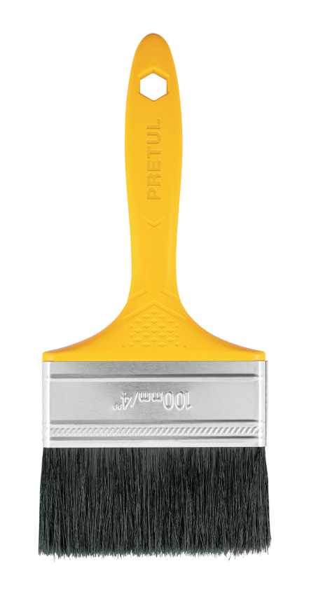 BROCHA MANGO PLASTICO 4" PRETUL 21529 BRP-4