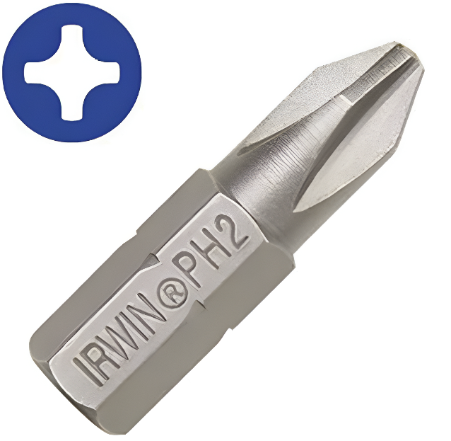 [4592077] Punta Phillips PH P3 5/16" x 1 1/4" Irwin 92077