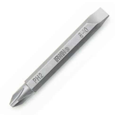 [4593509] Punta mixta Phillips P2 y pala 8-10, 1/4" x 1 1/2" Irwin 93509