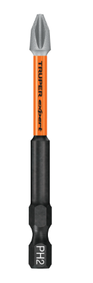 Punta PH P2 (1/4") x 3" para impacto magnética Truper 100821 PUDE-1302I