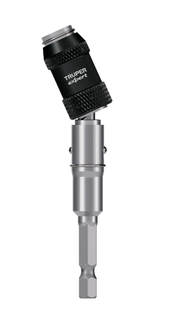 ADAPTADOR PUNT. ARTICUL. AJUS. RAPID. MAGNET. 1/4" X 90mm TRUPER 11875 PUDE-9090