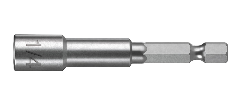 PUNTA COPA HEXAGONAL MAGNETICA 1/4" TRUPER 12939 PUDE-9025