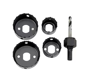Juego de sierras copa para madera 5 piezas Stanley 15-774