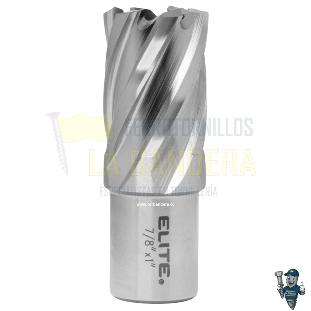 BROCA ANULAR 7/8" X 30mm ELITE EBA7830