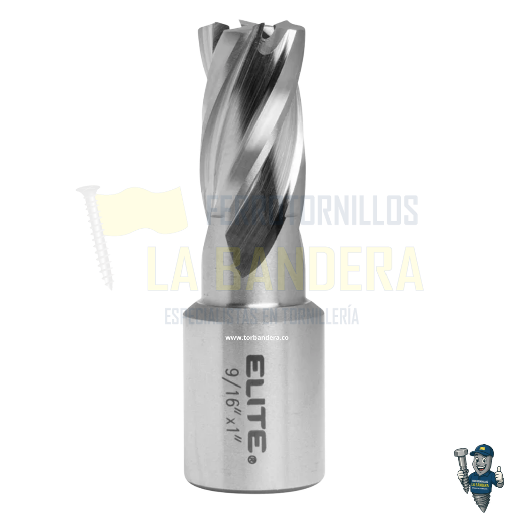 [55EBA91630] Broca anular 9/16" x 30 mm Elite EBA91630