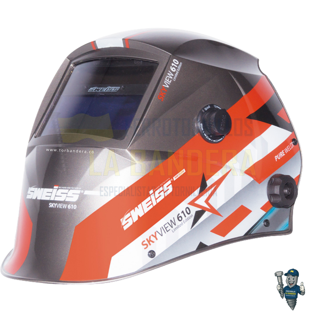 [55C1-611] CARETA PARA SOLDAR SKYVIEW 610 SWEISS C1-611