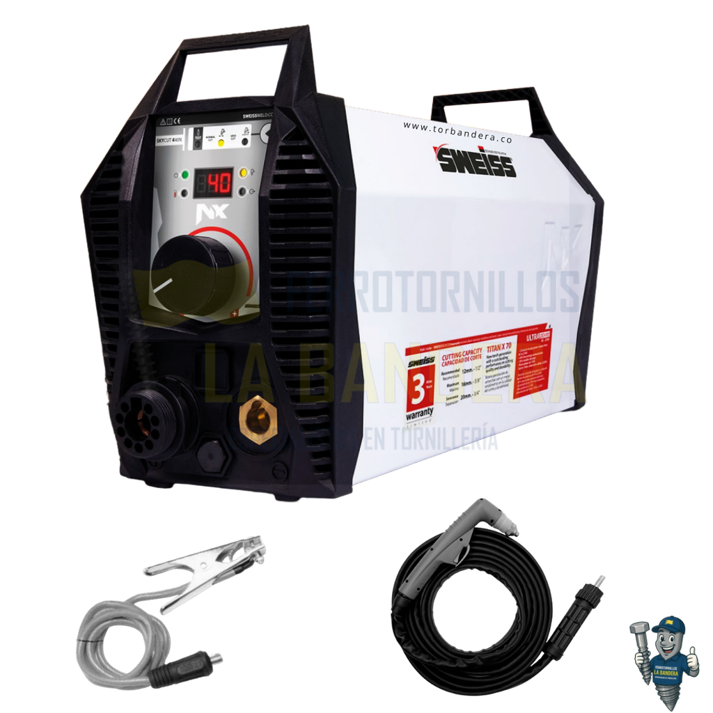 Cortador de plasma SkyCut 440N Ultrapower 110/220V 1PH Sweiss SWC440N
