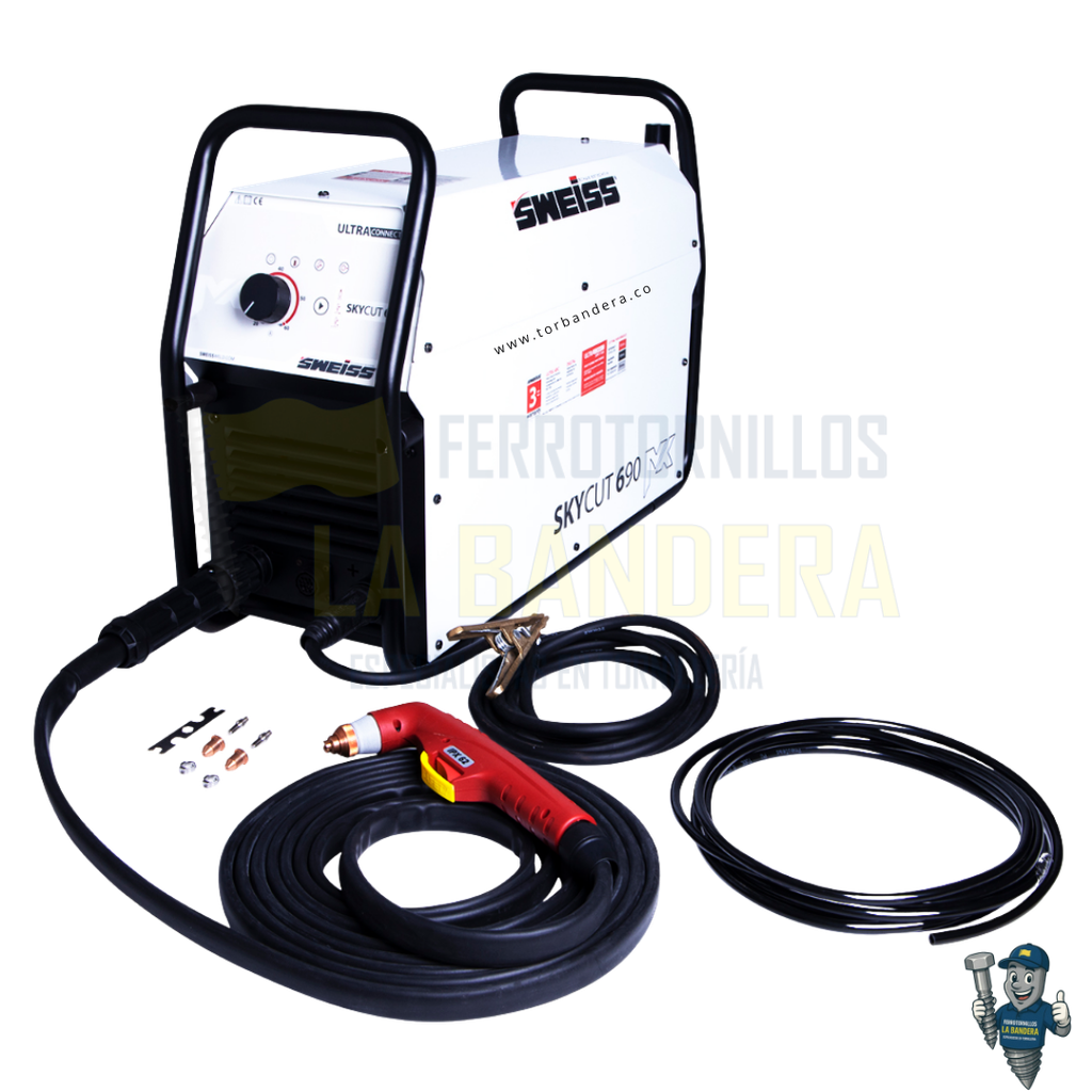 Cortador de plasma SkyCut 690 Ultraconnect 220V 1/3PH Sweiss SWC690