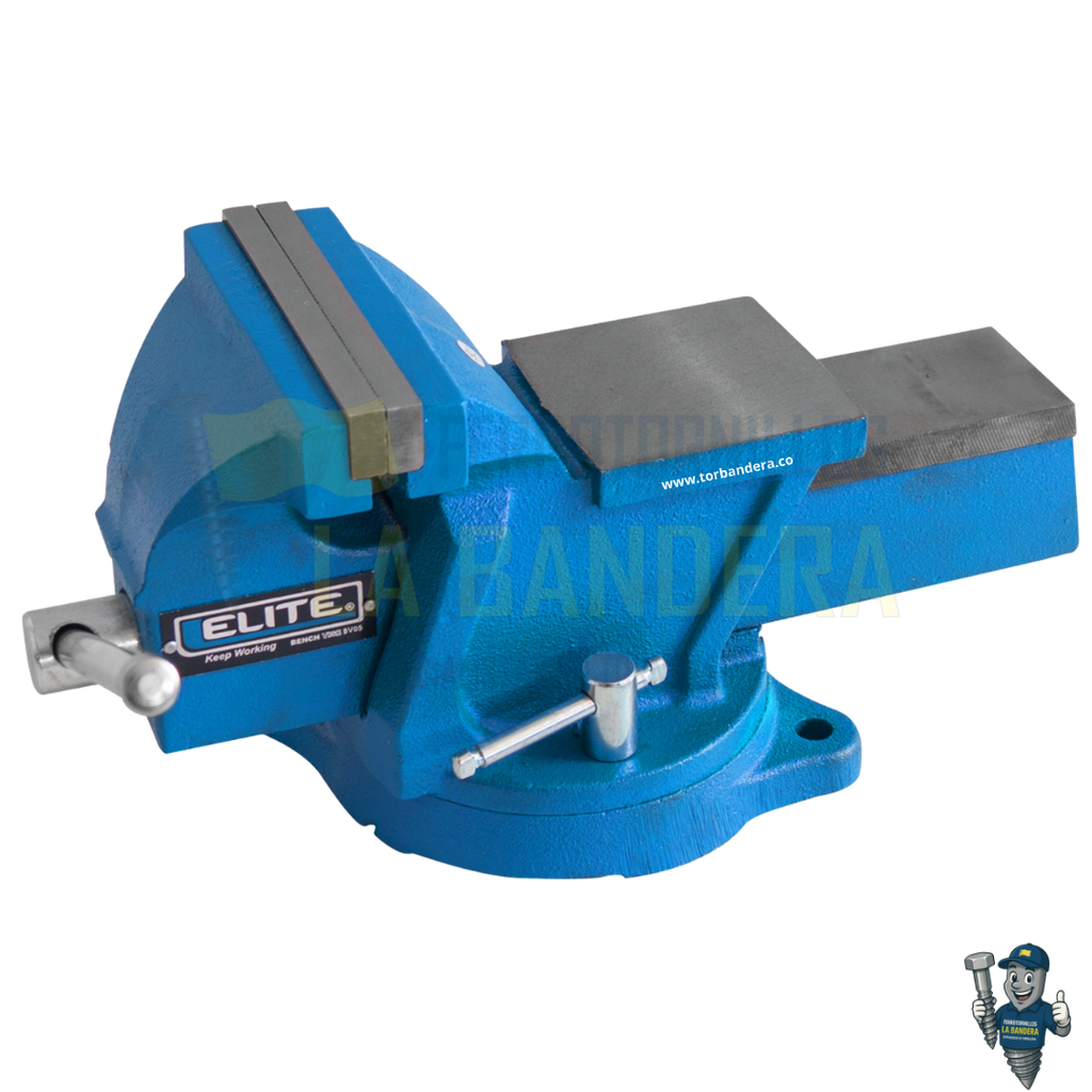 PRENSA DE BANCO 5" BASE GIRATORIA ELITE BV05