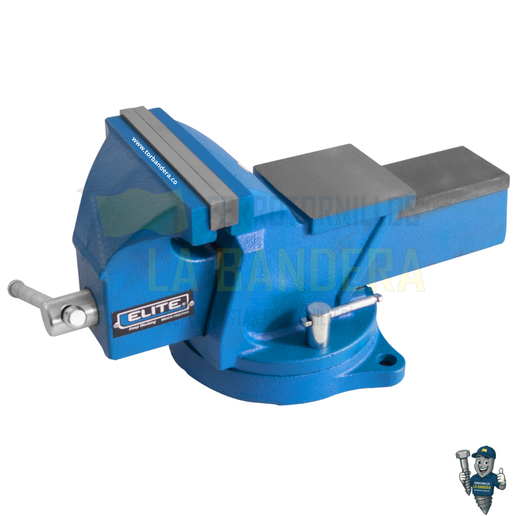 PRENSA DE BANCO 6" BASE GIRATORIA ELITE BV06