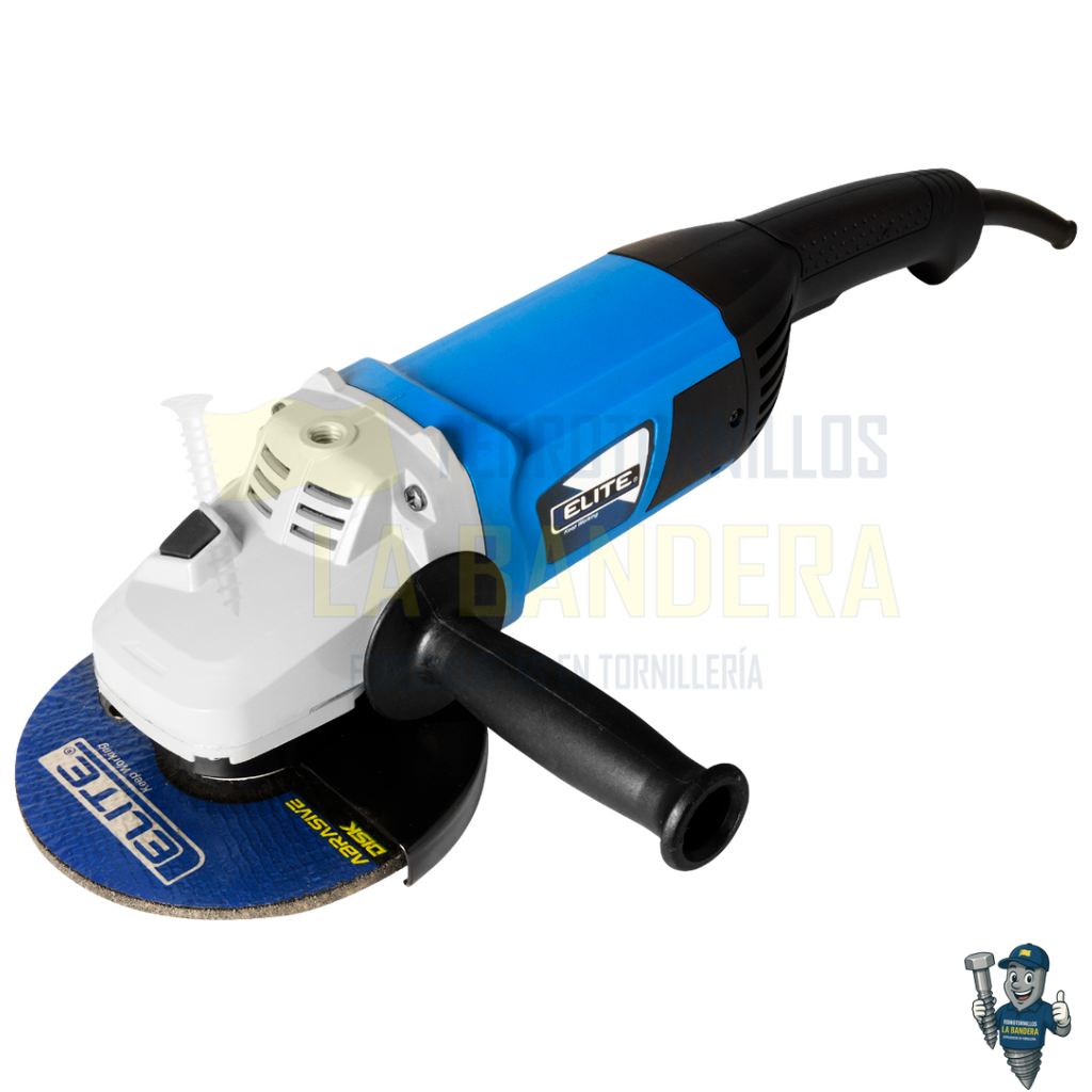 [55AG181] PULIDORA ANGULAR 7" 2200W 7500RPM 110V 60HZ ELITE AG181
