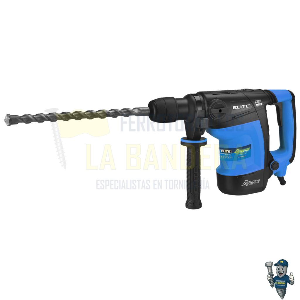 ROTOMARTILLO 9 JOULES 1100W SDS PLUS 5.8KG 110V-60HZ ELITE ADVANCE RM3209