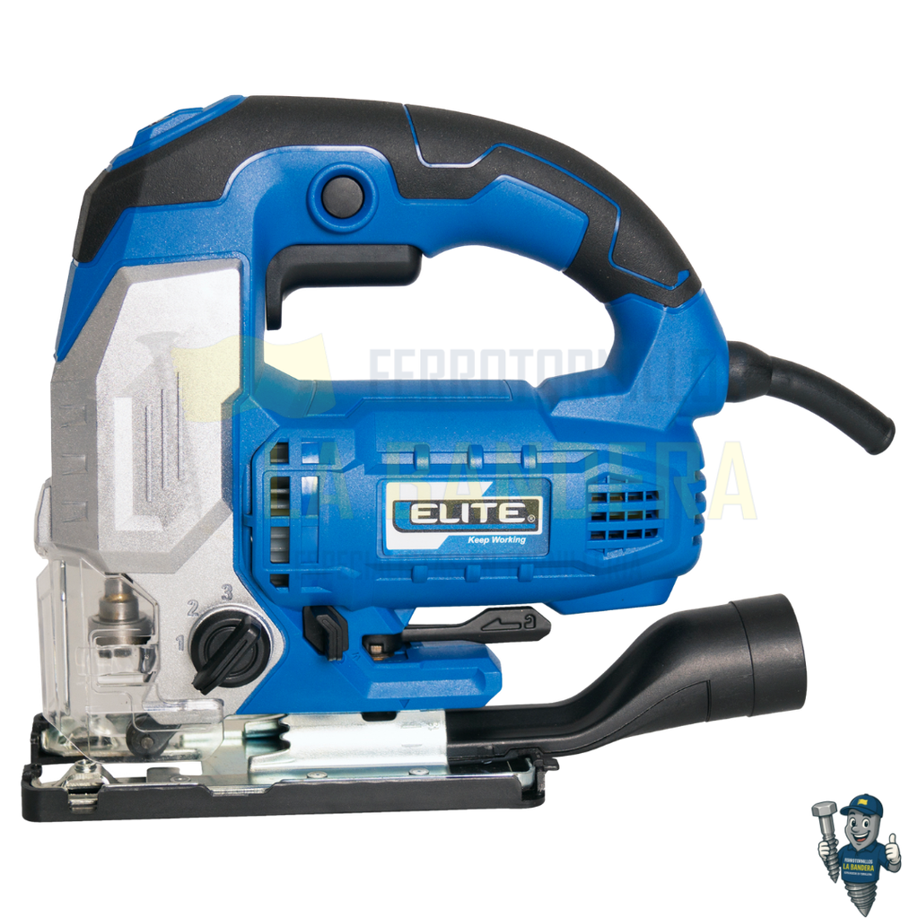 Sierra caladora 750W 1500-3100 RPM velocidad variable 110V 60Hz Elite JS750