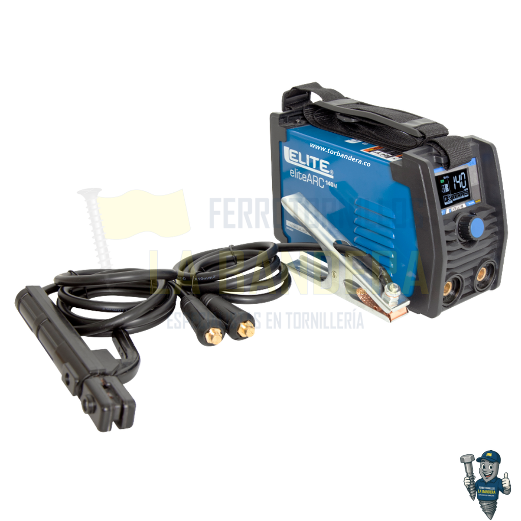 SOLDADOR INVERSOR ARC 140 MINI-110/220V ELITE SI6140DV