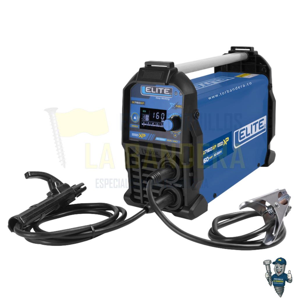 SOLDADOR INVERSOR ARC 160XP 110/220V-160A ELITE SI7160XP