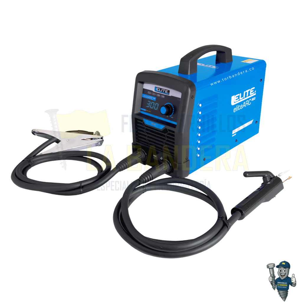 Soldador inversor ARC 300 220/440V 1/2 fases Elite SI9300DV