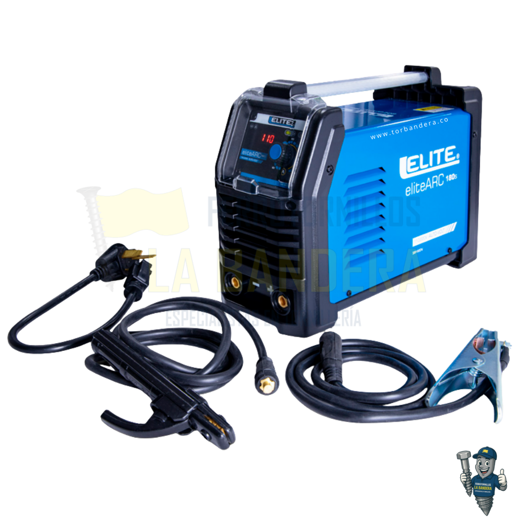 [55SI9180DV] SOLDADOR INVERSOR ARC180S 110/220 V 180AMP ELITE SI9180DV