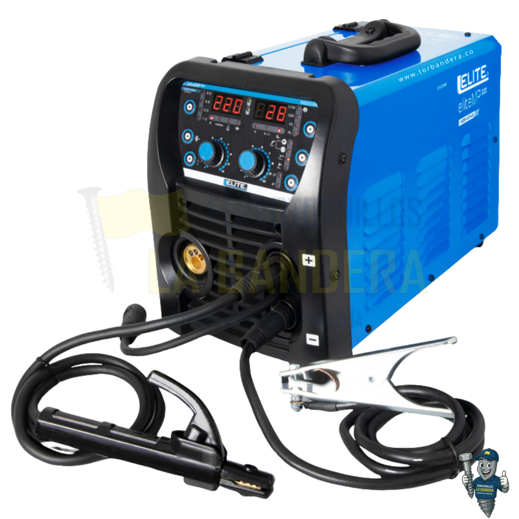 Soldador inversor multiproceso MP 220 5kg 220A 110/220V Autovolt Elite SI9220MP