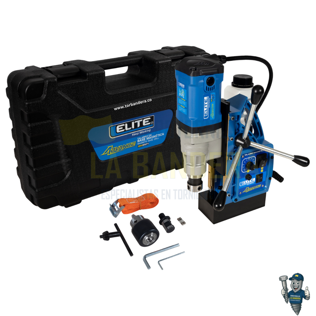 [55BM3514] TALADRO MAGNETICO 35mm (1, 3/8) 110V-60HZ ELITE ADVANCE BM3514