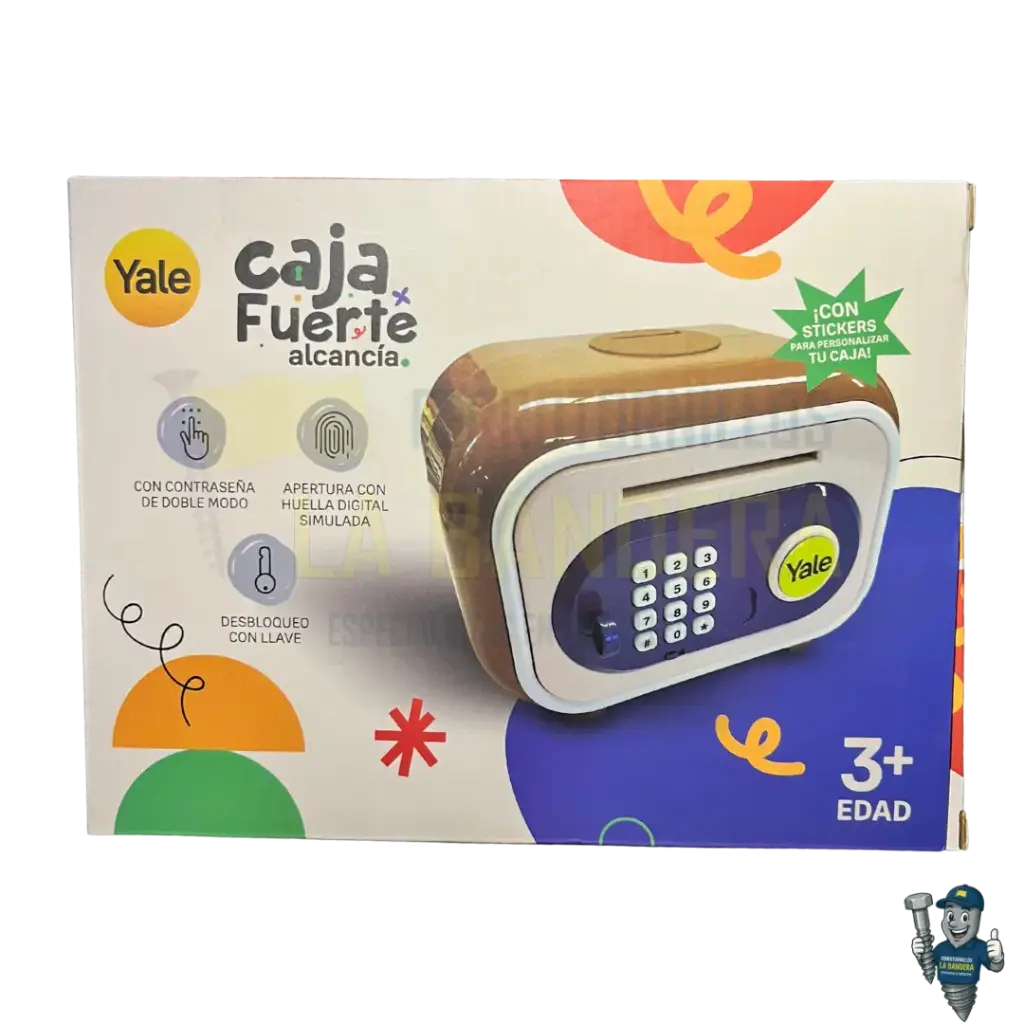 CAJA FUERTE (ALCANCIA) NIÑOS DIGITAL YALE 35112                                 