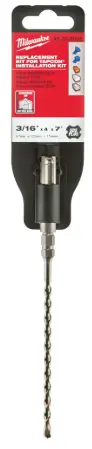 Broca SDS Plus 3/16" x 4" x 7" Milwaukee 48-20-7092