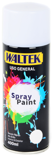 [50W71BL40] AEROSOL ESMALTE BLANCO BRILLANTE 400ml WALTEK W71BL40