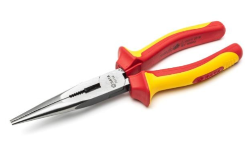 [4770132] ALICATE PUNTA LARGA 8" AISLADO 1000V SATA 70132