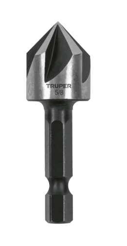 [48102381] AVELLANADOR HSS 5/8" 5 FILOS 82° TRUPER 102381 AV-5/8