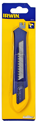 [451903187] BISTURI TRABAJO LIVIANO SNAP-OFF 18mm IRWIN 1903187/10506547