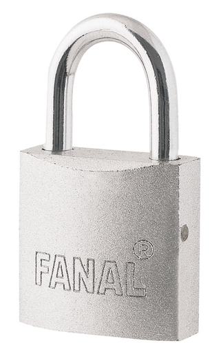 [36FN50S] CANDADO HIERRO PLATA 3 LLAVE 50mm FANAL FH50-S