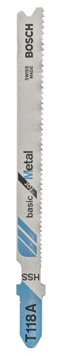 [492608668145] CUCHILLA CALADORA HSS "T" 92mm X 5 UNDS BOSCH T118A 2608668145