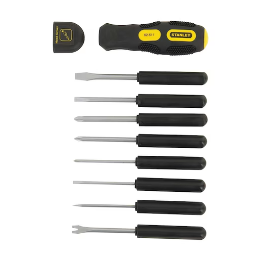 [3362511] DESTORNILLADOR MULTIPLE 9 VIAS 10 PZAS STANLEY 62-511