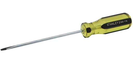 [3366114] DESTORNILLADOR PALA 1/8 X 4" PUNTA GABINETE STANLEY 66-114