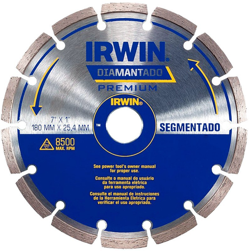 [458947] DISCO DIAMANTADO SEGMENTADO 7" IRWIN 8947/47702