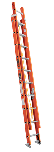 [48100229] ESCALERA EXTENSION TIPO II 28 PELDAÑOS FIBRA DE VIDRIO TRUPER 100229 ESE-228FV