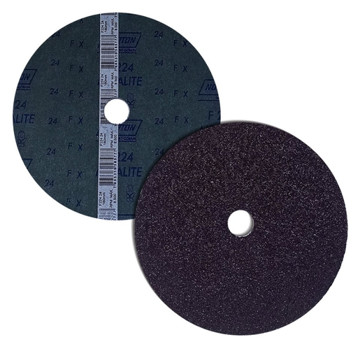 [53NF22470024] FIBRODISCO F224 OXID. ALUM. 7" G-24 NORTON 05539539259
