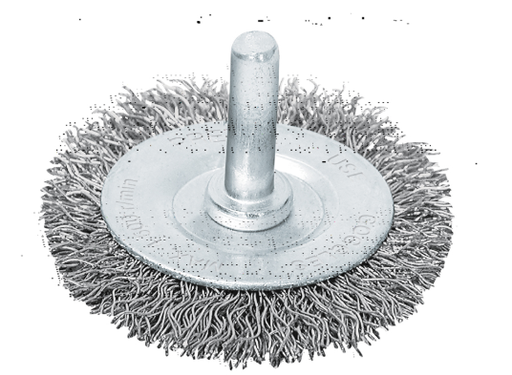 [4821003] GRATA CIRCULAR ONDULADA C/ ESPIGO 1/4" X 3" PRETUL 21003 CA-3P